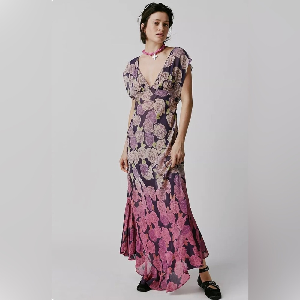 Free People Rose Garden Maxi Dress